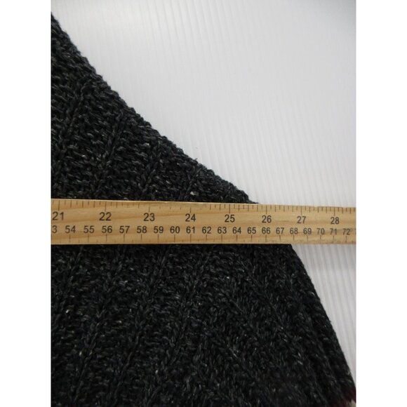 VINTAGE Eddie Bauer Sweater XL Pullover Striped Chunky Knit Grandpa 90s - Picture 6 of 11